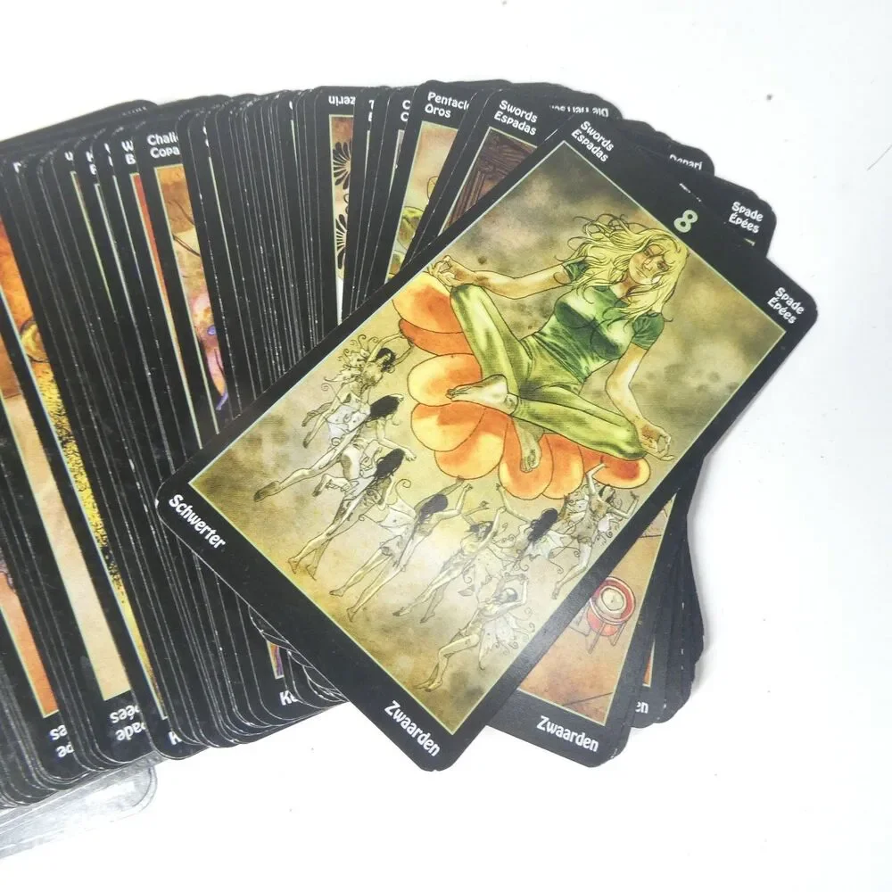 Elemental Tarot 78 Card Deck Lo Scarabeo Italy w/Box & Instructions